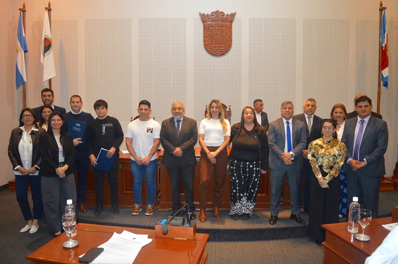 HCD: Felicitó a los deportistas Jahir Elías y Nicolás Stancampiano por su destacada trayectoria en la disciplina BMX
